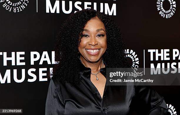 Shonda Rhimes attends Celebrating 20 Years Of Shondaland at The Paley Museum on May 07, 2025 in New York City.