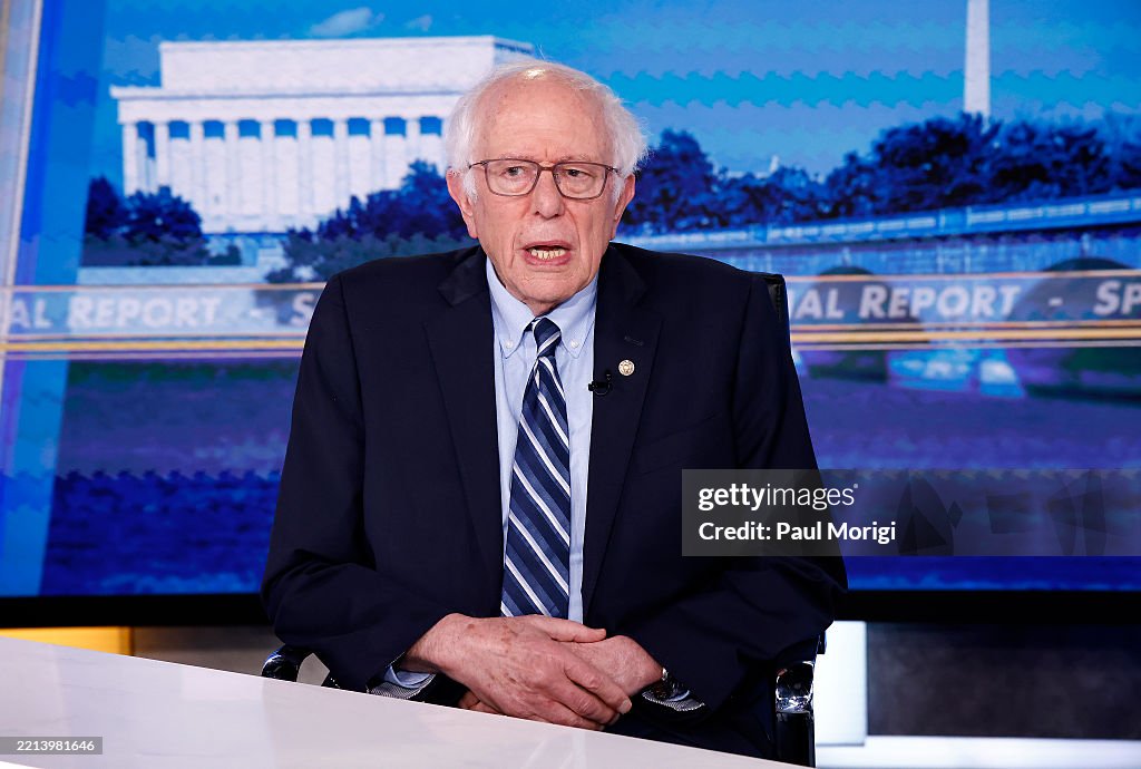 Bernie Sanders Visits "Special Report With Bret Baier"