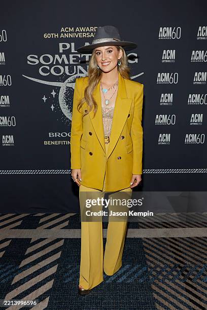 Lainey Wilson attends ACM Award's 60th Anniversary Gala Play Something Country honoring Brooks & Dunn benefiting ACM Lifting Lives at Omni PGA Frisco...