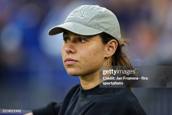 Lena Roo Lena Oberdorf looks on during the Second Bundesliga match between FC ...