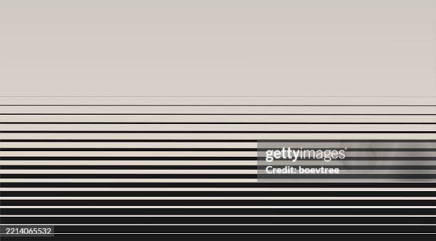 abstract horizontal straight transition thin line minimalism element background - minimalist art stock illustrations
