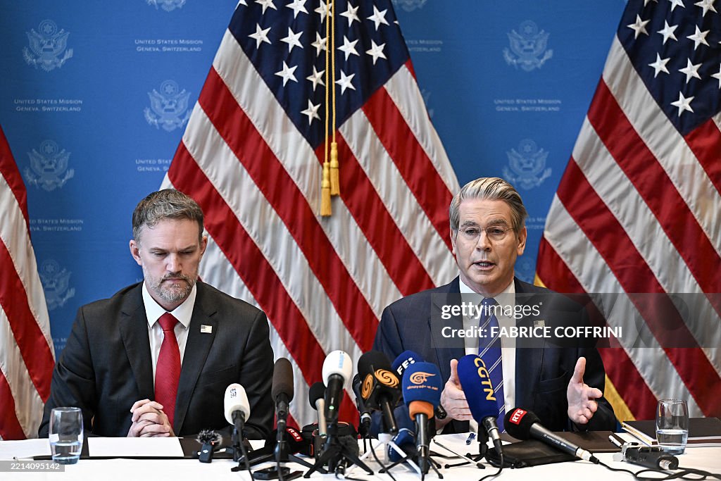 SWITZERLAND-US-CHINA-DIPLOMACY-TARIFF-TRADE