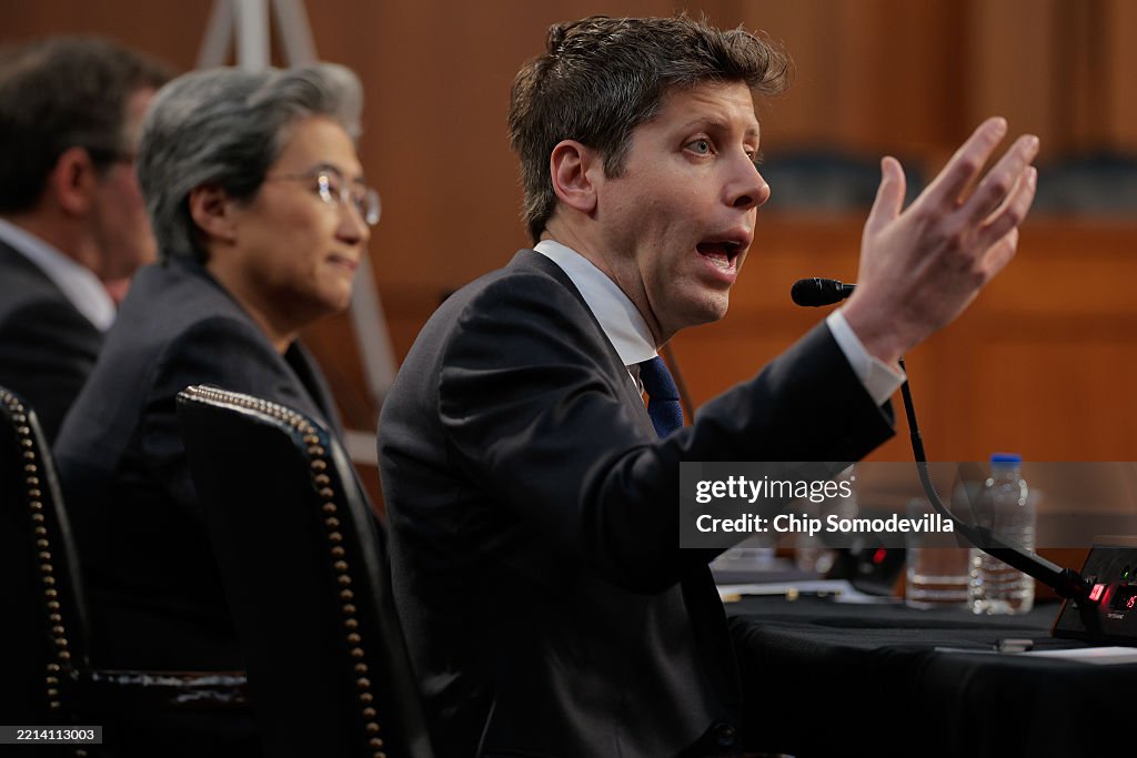 OpenAI CEO Sam Altman Testifies In Senate Commerce Committee Hearing On The AI Race