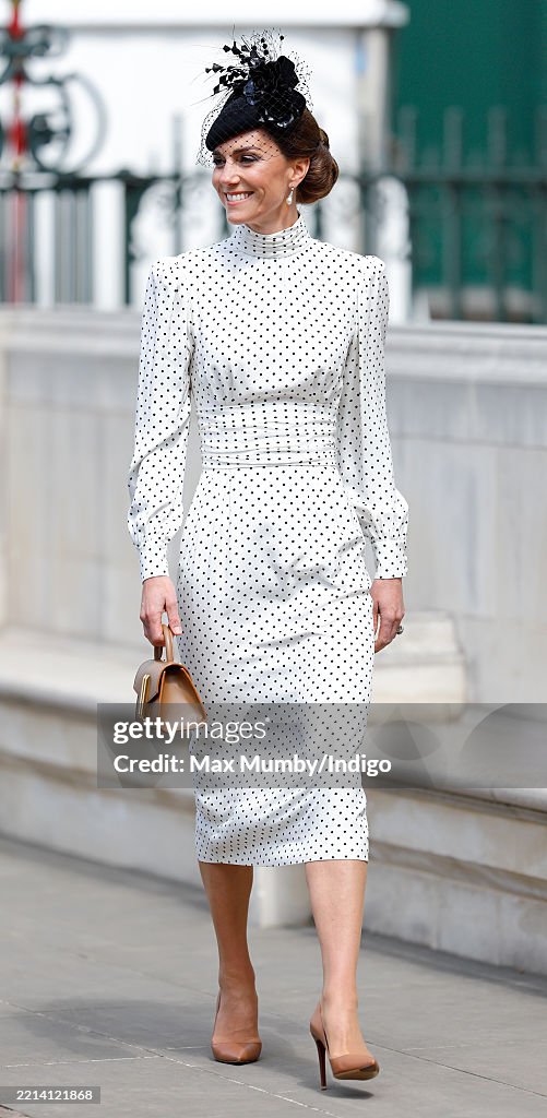 The Royal Family Attend Thanksgiving Service To Mark The 80th Anniversary Of VE Day