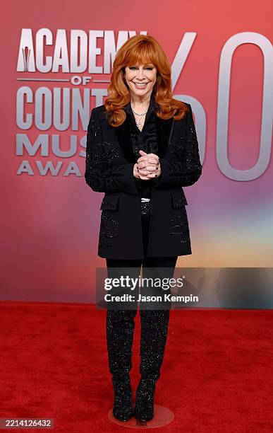Reba McEntire attends the 60th Academy of Country Music Awards at Omni Frisco Hotel at The Star on May 08, 2025 in Frisco, Texas.