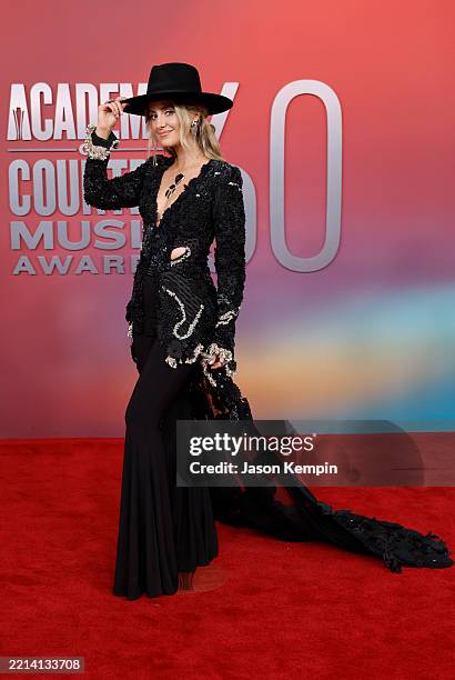 Lainey Wilson attends the 60th Academy of Country Music Awards at Omni Frisco Hotel at The Star on May 08, 2025 in Frisco, Texas.