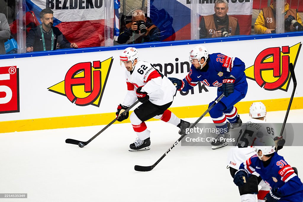 IIHF WM 2025 - United States v Switzerland