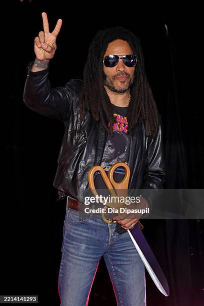 Lenny Kravitz attends "Path Of Liberty: That Which Unites Us" Public Art Installation Ribbon Cutting" on May 08, 2025 in New York City.