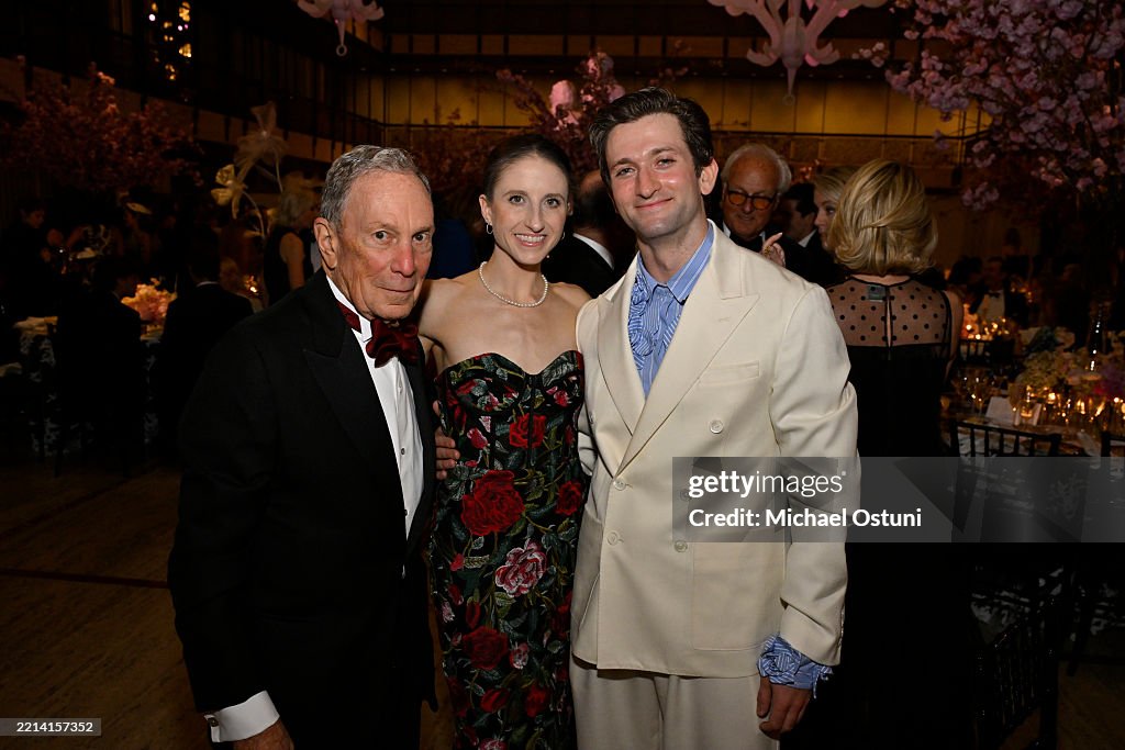 Sara Rene Adams Michael Bloomberg, Sara Adams and Harrison Coll attend the New York ...