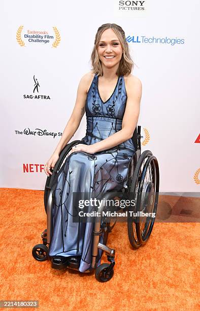 Jo Marie Lawrence attends the 2025 Easterseals Disability Film Challenge at Sony Pictures Studios on May 08, 2025 in Culver City, California.