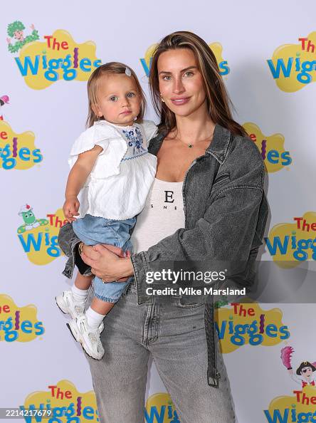 Finty Royle Ferne Mcann and daughter Finty attend 'The Wiggles - Bouncing Balls ...