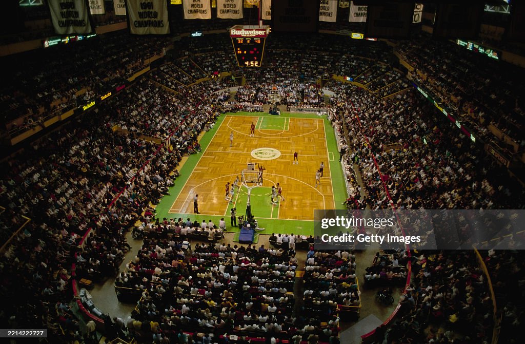 General Indoor View of the Boston Garden Arena