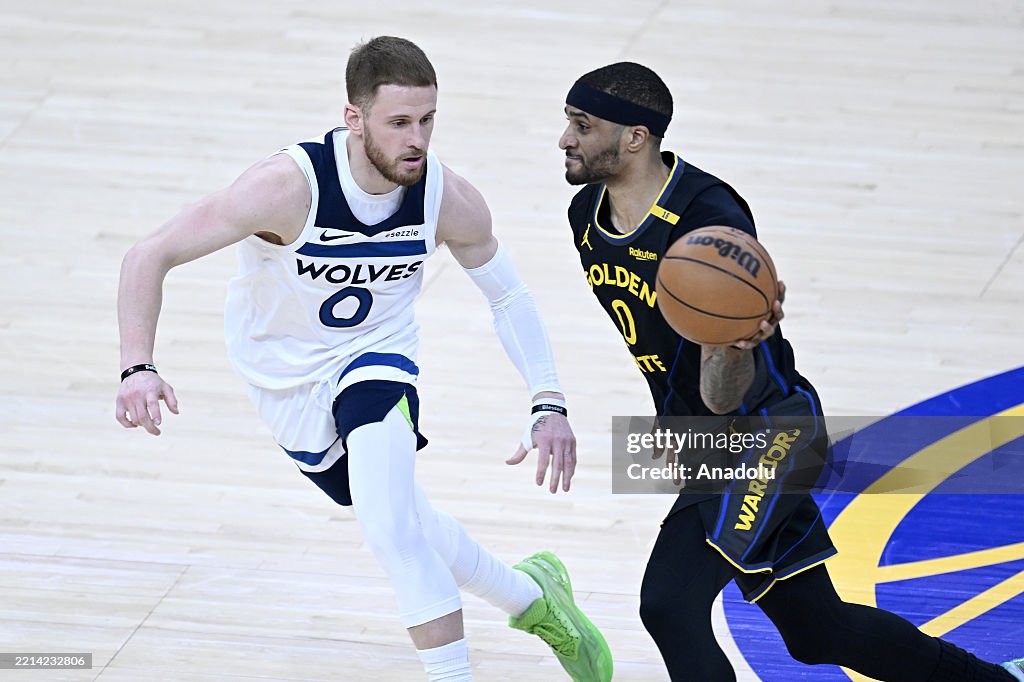 NBA Playoffs Game 4: Timberwolves vs Warriors in San Francisco