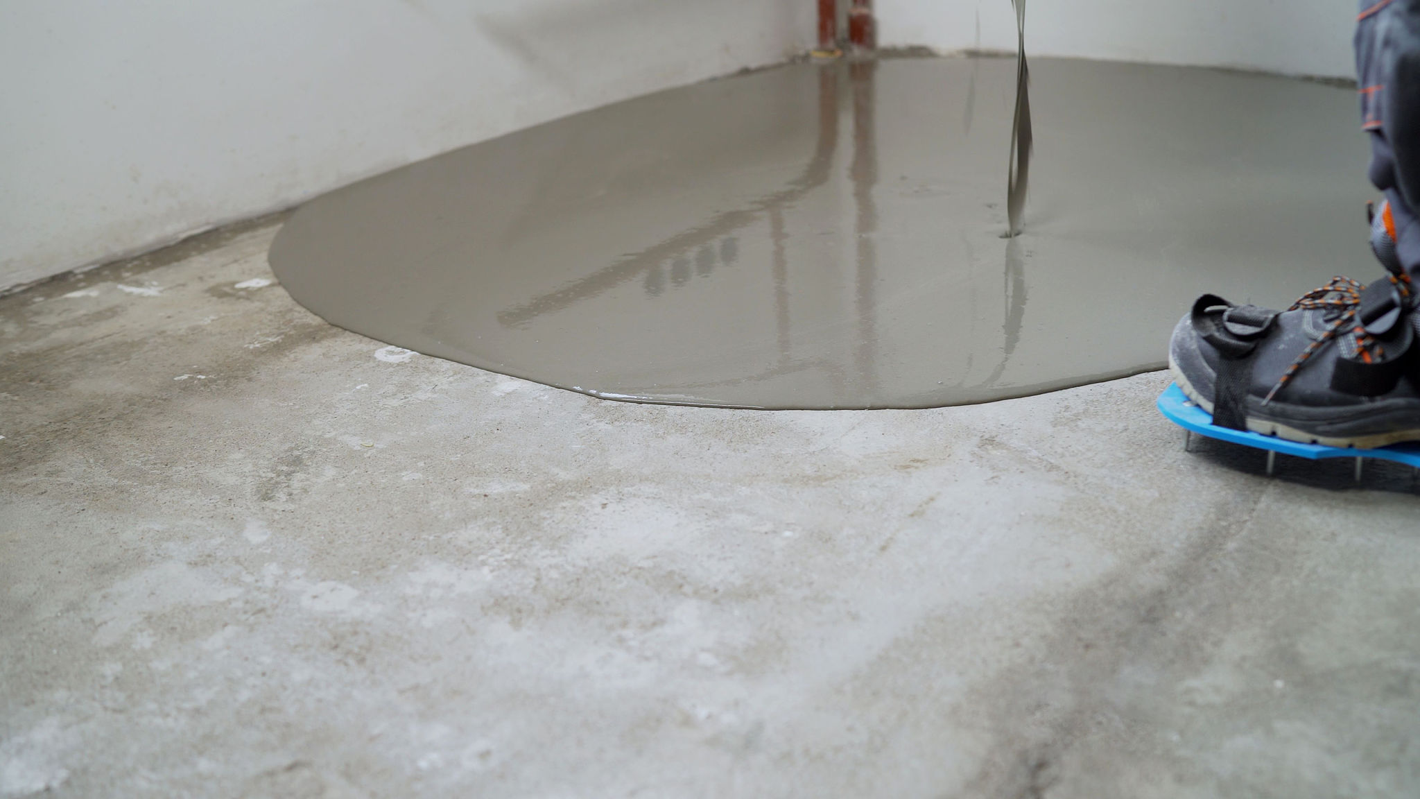 preparing concrete surface