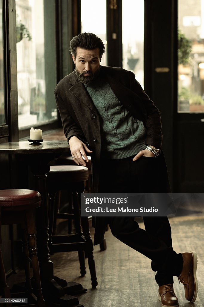 Scanlan Actor Actor Emmett J. Scanlan is photographed for Square Mile magazine on ...