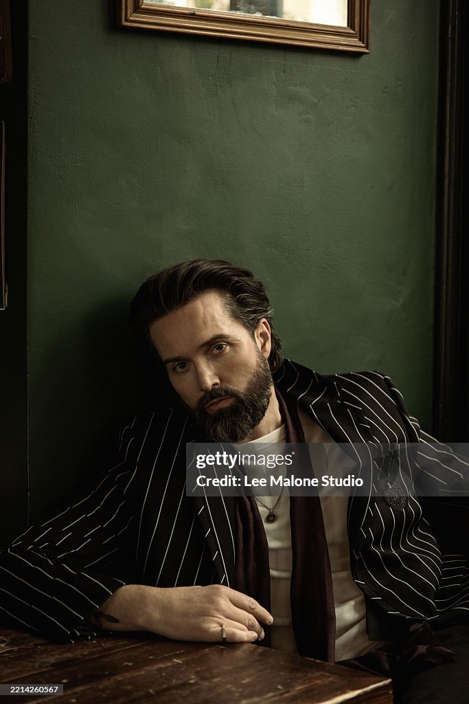 Scanlan Actor Actor Emmett J. Scanlan is photographed for Square Mile magazine on ...