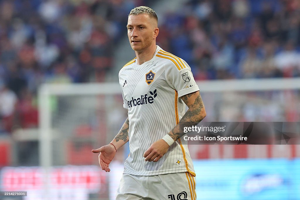 Marco Rois Marco Reus of Los Angeles Galaxy during the game against the New York ...