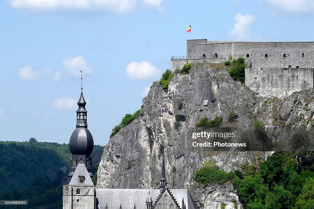 Man In Hunger Strike At Citadelle of Dinant