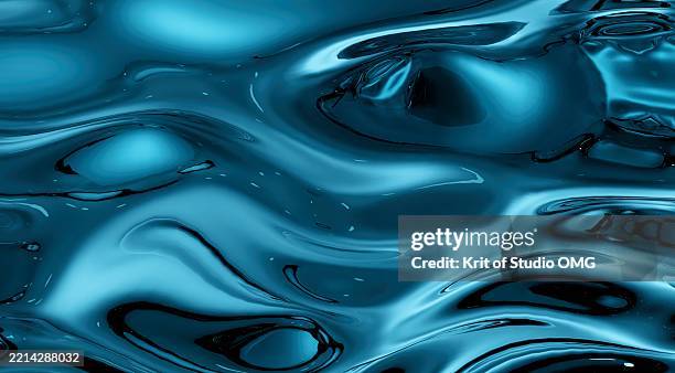 science-inspired blue gel texture – 3d background - omg stock pictures, royalty-free photos & images