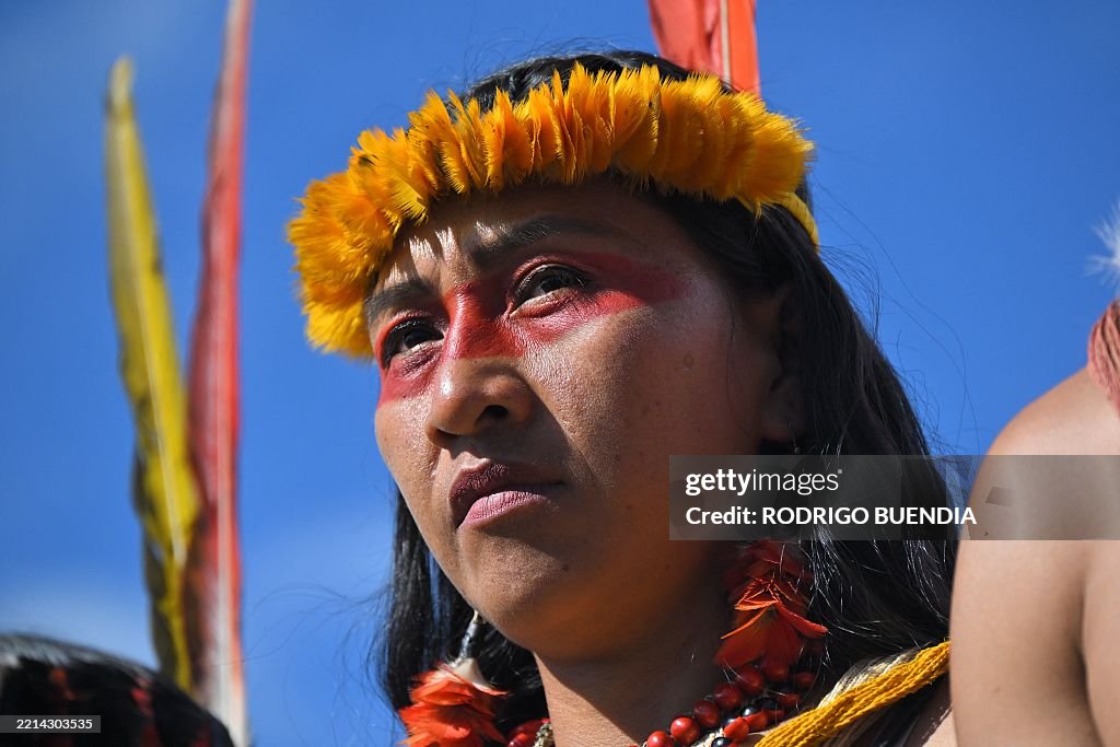 ECUADOR-INDIGENOUS-OIL-FIELDS-PROTEST