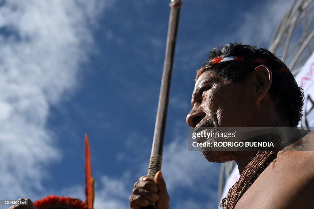 ECUADOR-INDIGENOUS-OIL-FIELDS-PROTEST