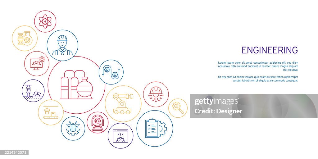 Engineering Related Figure Engineering Related Vector Illustration Engineer Technology Technician ...