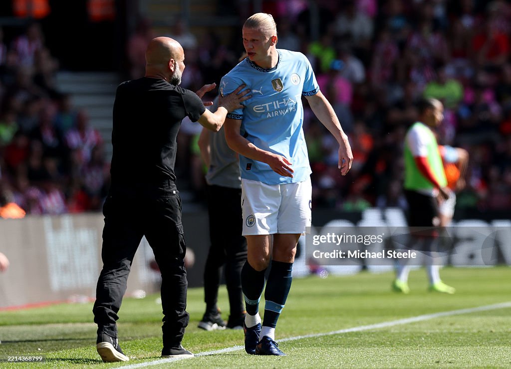 Southampton FC v Manchester City FC - Premier League