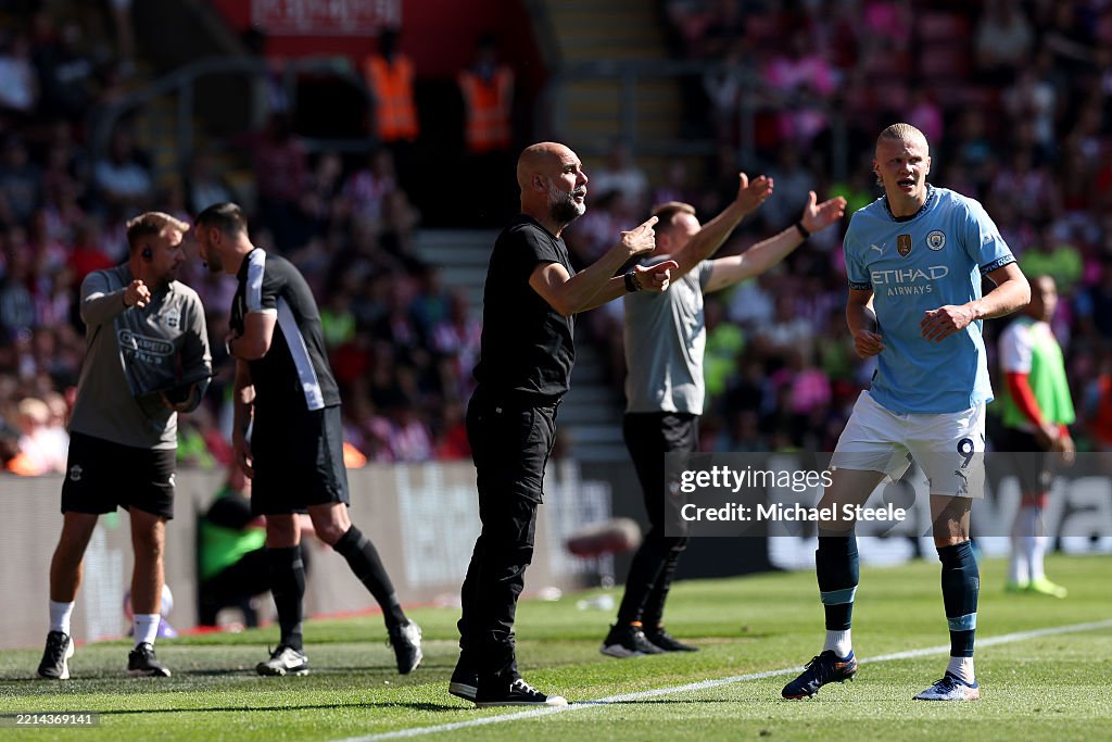 Southampton FC v Manchester City FC - Premier League