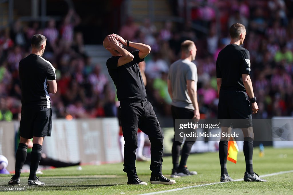 Southampton FC v Manchester City FC - Premier League