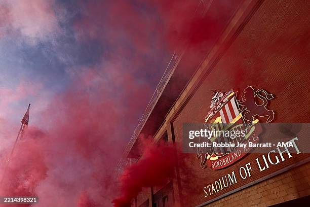 General external view at Stadium of Light ahead of the Sky Bet Championship Play-Off Semi Final Second Leg match between AFC Sunderland and Coventry...