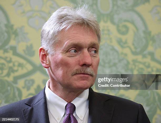 Pieskov 846 Dmitry Peskov Photos & High Res Pictures - Getty Images
