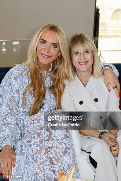 Brunne Romeo Daniela Brunner, founder of Giulia & Romeo and Patricia Riekel during ...