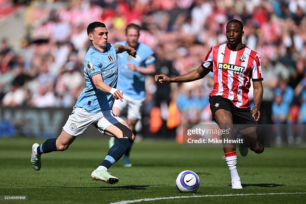 Southampton FC v Manchester City FC - Premier League