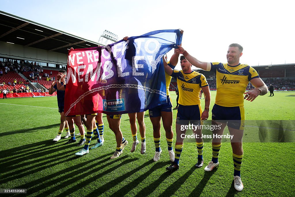 Warrington Wolves v Leigh Leopards - Betfred Challenge Cup Semi Final