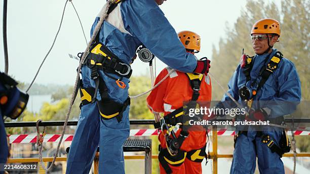 Elctrical Rescue Rope 219 Electrical Safety Training Stock Photos, High-Res Pictures, and ...