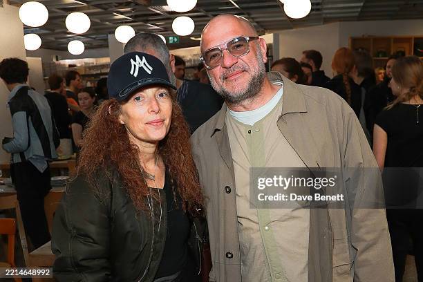 Janet Fischgrund and Norbert Schoerner attend the Dover Street Market open house to celebrate Photo London 2025 on May 15, 2025 in London, England.