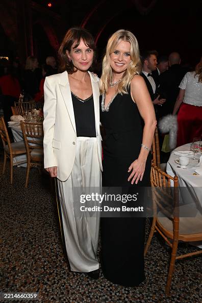 Alice Goldsmith Sheherazade Goldsmith and Alice Eve attend the DKMS London Gala 2025 ...