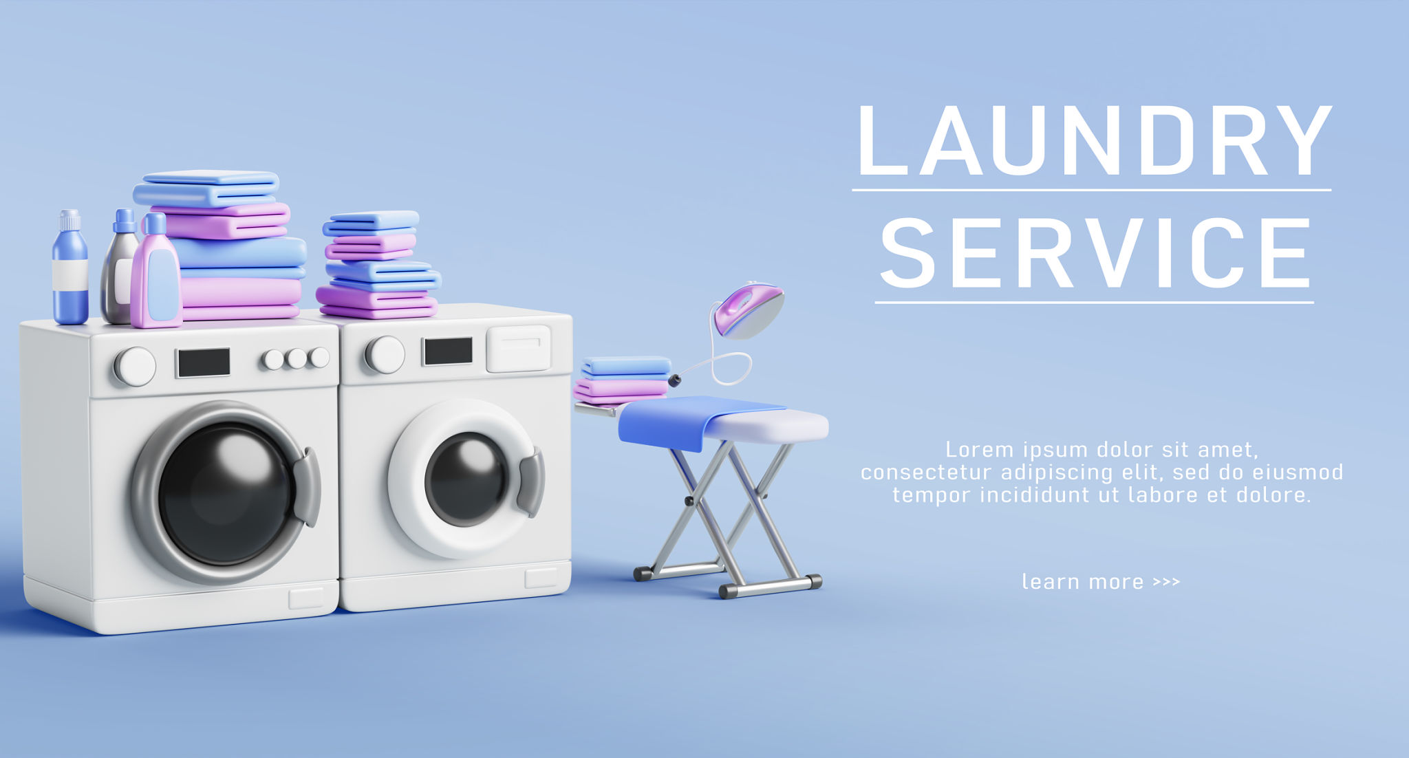 laundry service promotion