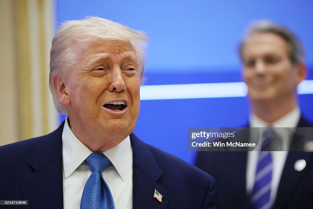 President Trump Makes First Middle East Trip Of His Second Term