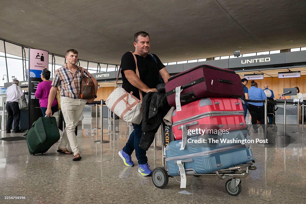 WASHINGTON, DC - MAY 12: Afrikaners such as Charl Kleinhaus arr
