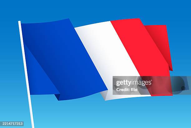 france flag french flag - provence stock illustrations