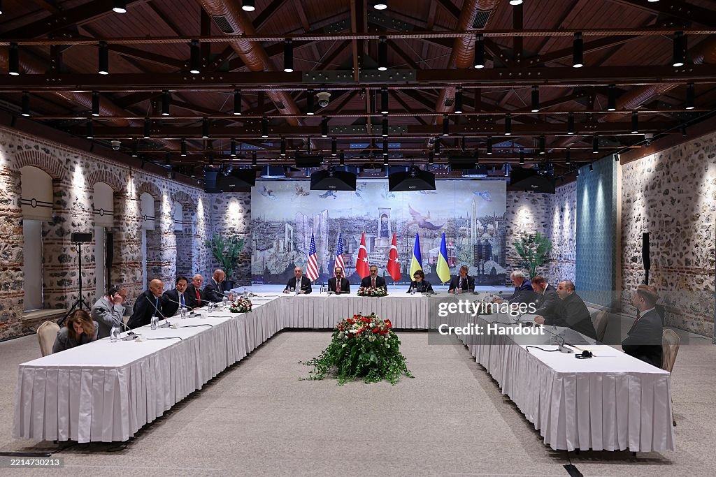 Ukraine-Russia Peace Talks Take Place In Istanbul