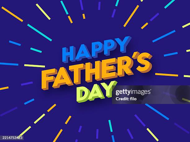 ilustraciones, imágenes clip art, dibujos animados e iconos de stock de mensaje de fondo de feliz día del padre - dia del padre