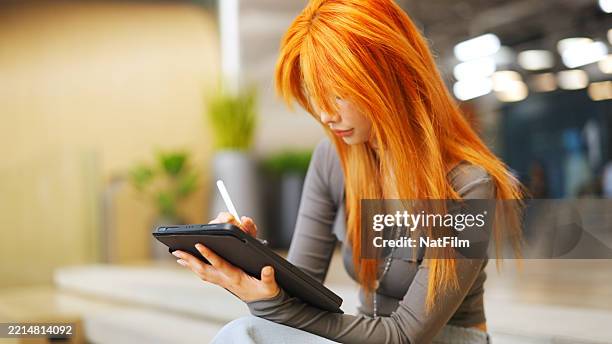 asian women in adulthood working. - web designer hiring stock pictures, royalty-free photos & images