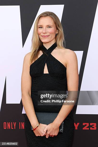 Hope Sloop attends the "Mission: Impossible – The Final Reckoning" Los Angeles Creators Screening at Paramount Pictures Studios on May 12 in Los...