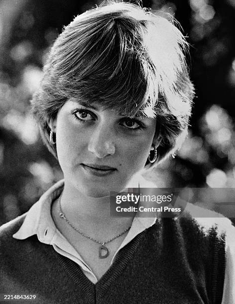 Lady Diana Spencer, Althorp, Northamptonshire, November 14th 1980.