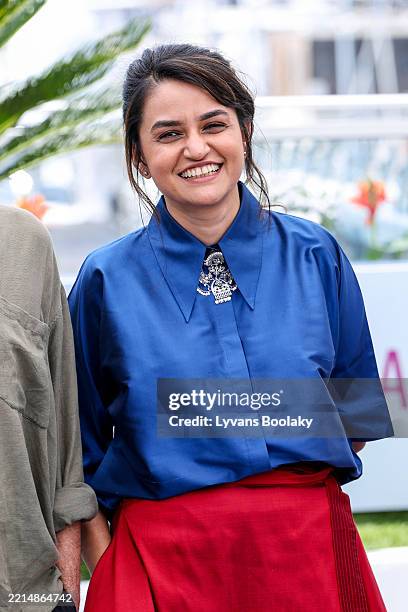 Payal Kapadia during the Jury photocall at the 78th annual Cannes Film Festival at on May 13, 2025 in Cannes, France.