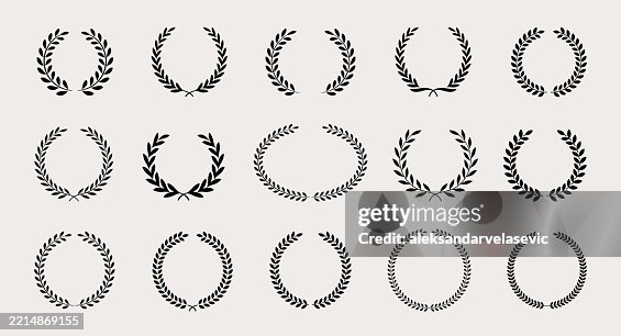 Laurel Wreath Icons Laurel Wreath Icons