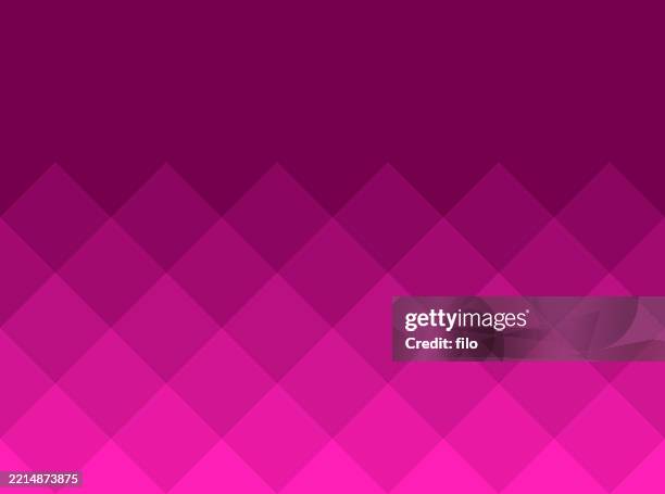 seamless pink magenta pixel abstract background - quilted stock illustrations