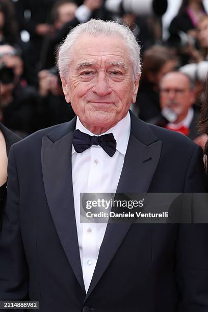 Robert De Niro attends the red carpet for the opening ceremony and "Partir Un Jour" screening at the 78th annual Cannes Film Festival at Palais des...